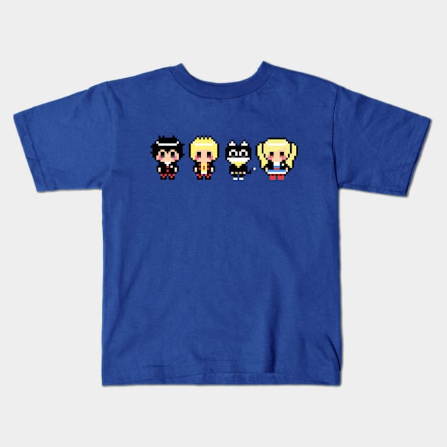 Persona 5 Phantom Thieves 8-Bit Pixel Art Kids T-Shirt by StebopDesigns